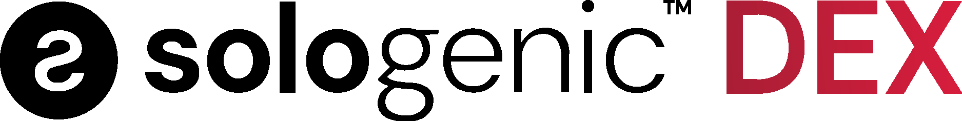 Sologenic DEX Logo Vector Logo